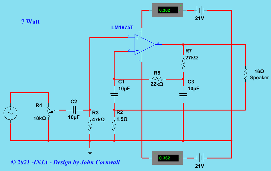 Amplifier Circuit Diagram